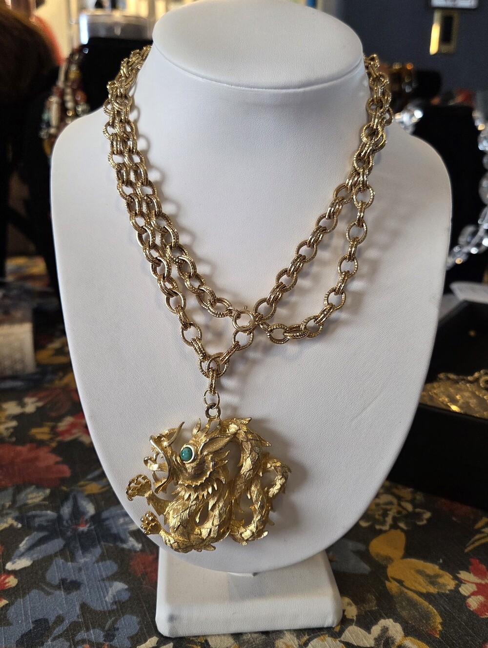 Lisner Dragon Pendant